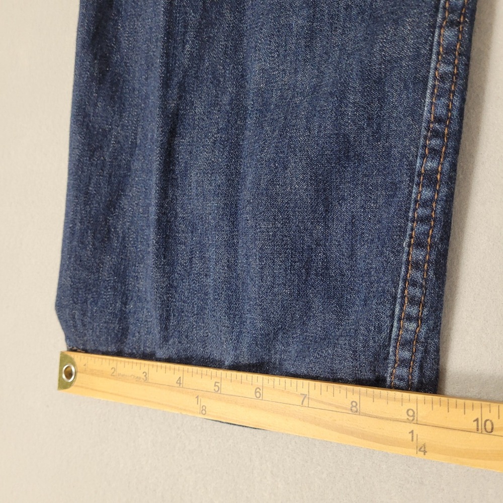Levi's 569 Loose Straight Jeans Mens 36x30 Blue Denim Cotton Good - Picture 7 of 12